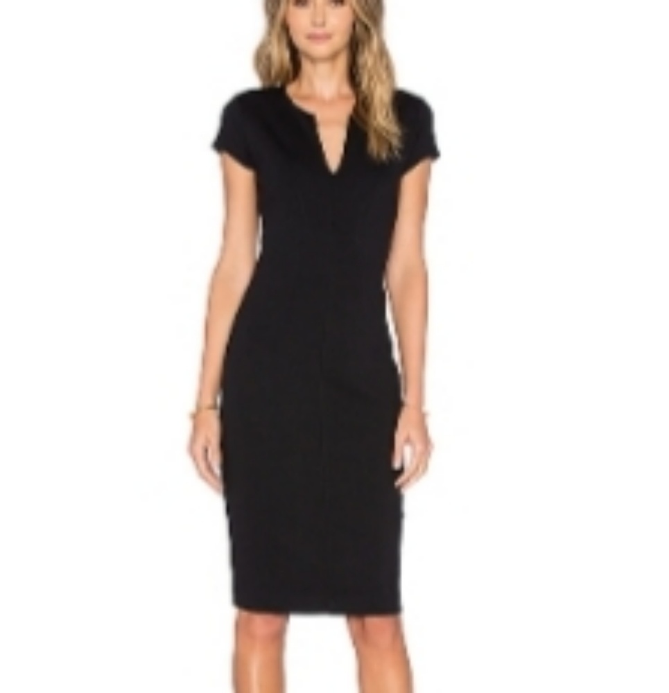 Eight Sixty short sleeve midi dress